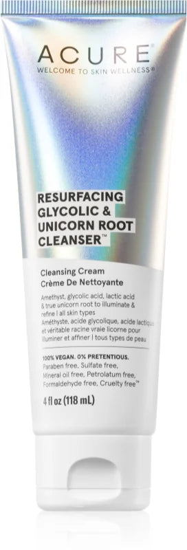 ACURE Resurfacing Glycolic & Unicorn Root Cleanser 118 ml