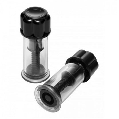 Master Series Black Maxxx Powerful Twist Nipple Suckers