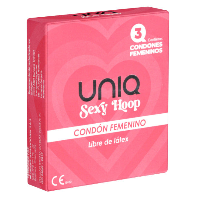 Uniq Sexy Hoop Female Condoms 3 pcs