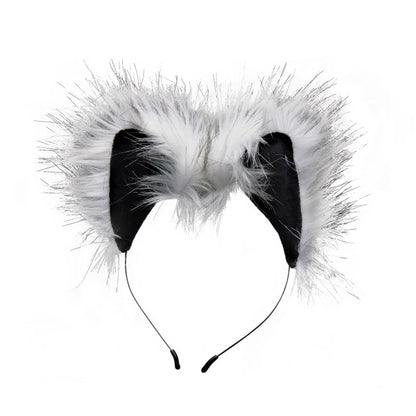 Tailz Gray Wolf Tail and Ears Set Gray