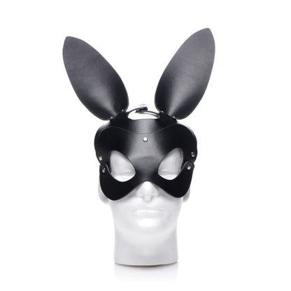 Tailz Bunny Tail Anal Plug and Mask Set Black