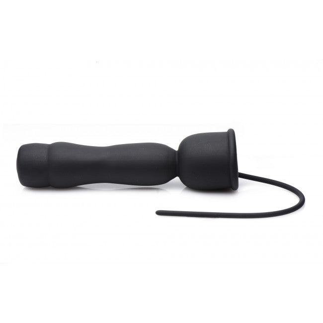 Trinity Vibes 16X Penis Head Teaser with Urethral Sound Black