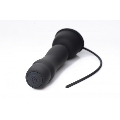 Trinity Vibes 16X Penis Head Teaser with Urethral Sound Black