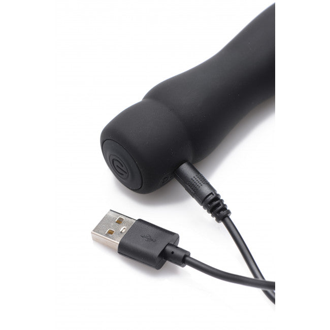 Trinity Vibes 16X Penis Head Teaser with Urethral Sound Black