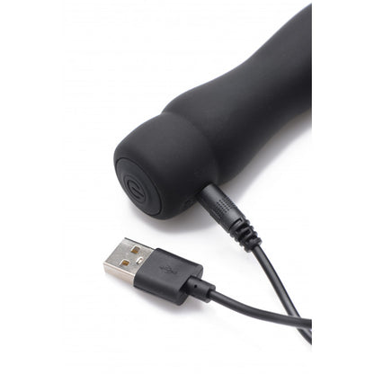 Trinity Vibes 16X Penis Head Teaser with Urethral Sound Black