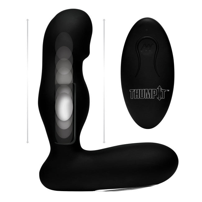 Thump It 10X Thumping Prostate Stimulator Black