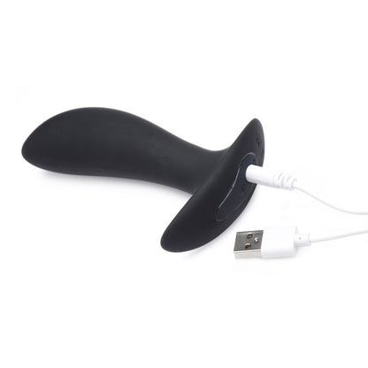 Zeus Electrosex 64X Pro-Shocker Vibrating & E-Stim Prostate Plug Black