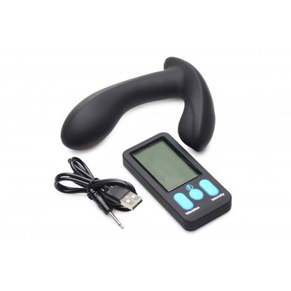 Zeus Electrosex E-Stim Pro Silicone Prostate Vibe with Remote