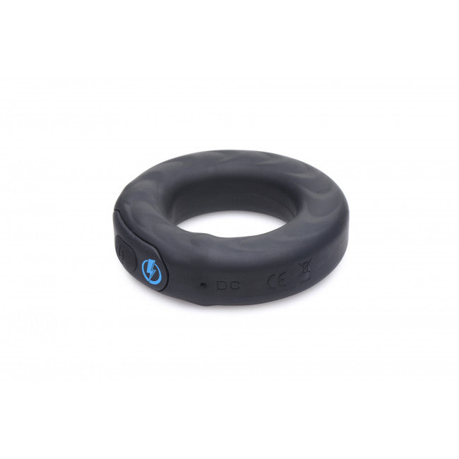 Zeus Electrosex E-Stim Pro Silicone Cock Ring Vibe with Remote