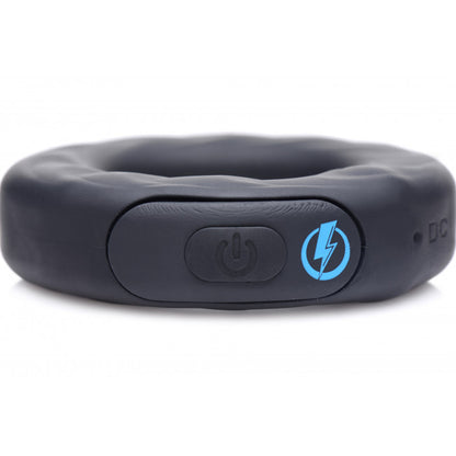 Zeus Electrosex E-Stim Pro Silicone Cock Ring Vibe with Remote