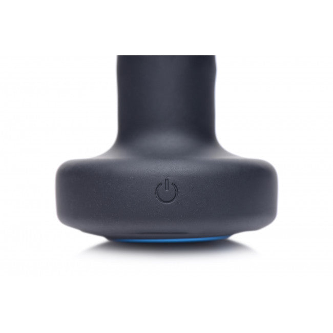 Zeus Electrosex E-Stim Pro Silicone Vibrating Anal Plug with Remote