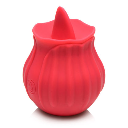 Bloomgasm Wild Violet 10X Licking Stimulator Red