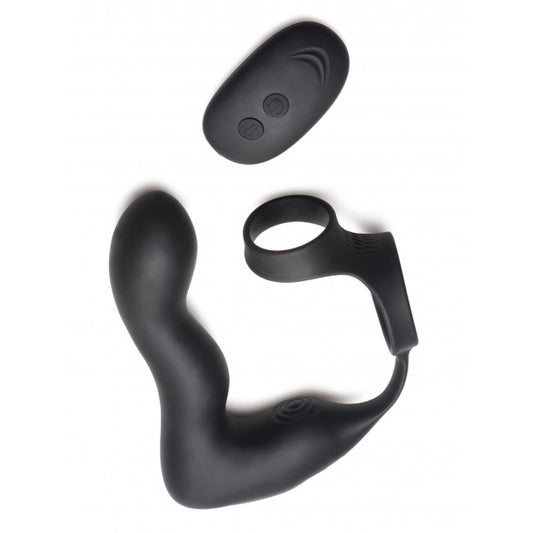 Swell 10x Inflatable and Vibrating Missile Silicone Remote Anal Plug B  My  Dr. XM