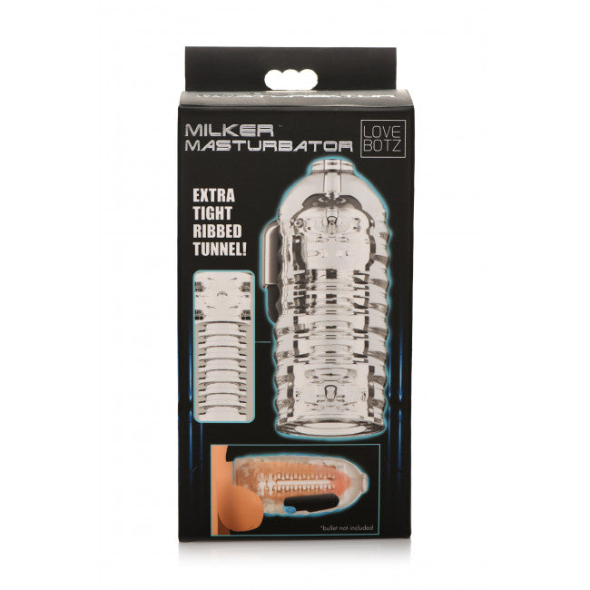 Lovebotz Milker TPE Masturbator Clear