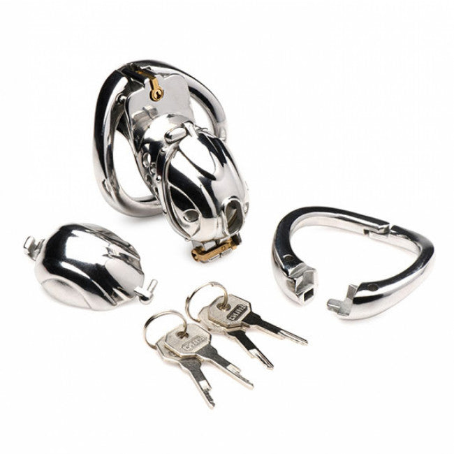 Master Series Deluxe Locking Chastity Cage