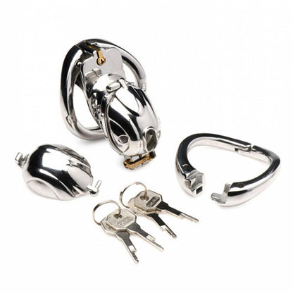 Master Series Deluxe Locking Chastity Cage