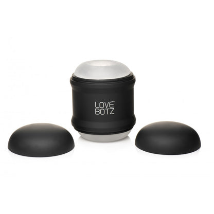 Lovebotz 10X Cyber Stroke Vibrating Stroker Black