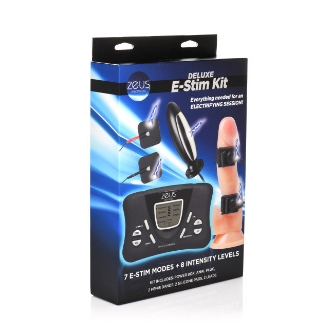 Zeus Electrosex Deluxe E-Stim Kit Black My Dr. XM Zeus Electrosex Deluxe E-Stim Kit Black My Dr. XM