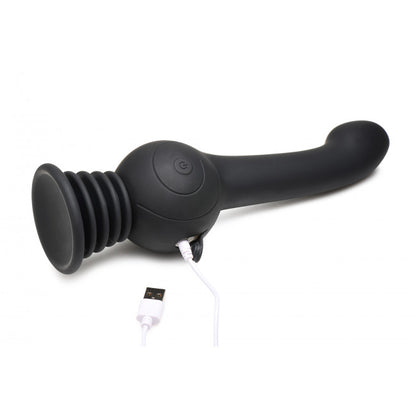 Inmi Sex Shaker Shaking Silicone Stimulator Black