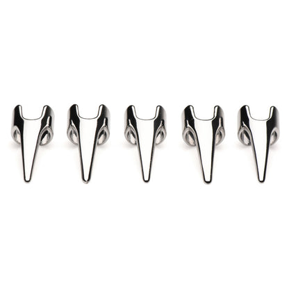 Master Series Clawed 5pc Sensation Play Rings Silver
