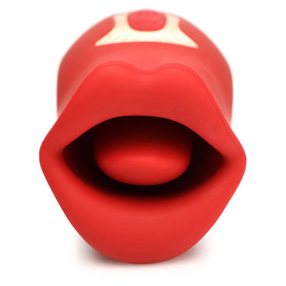 Lickgasm Lickgasm Kiss & Tell Mini Kissing & Vibrating Clitoral Stimulator Red
