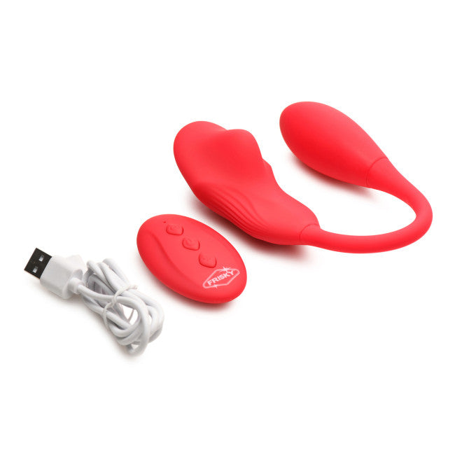 Frisky Double Love Connection Silicone Panty Vibe with Remote Control My Dr. XM Frisky Double Love Connection Silicone Panty Vibe with Remote Control My Dr. XM