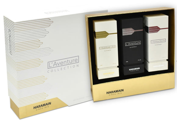 Al Haramain L'Aventure Collection Eau de Parfum 3 x 30 ml