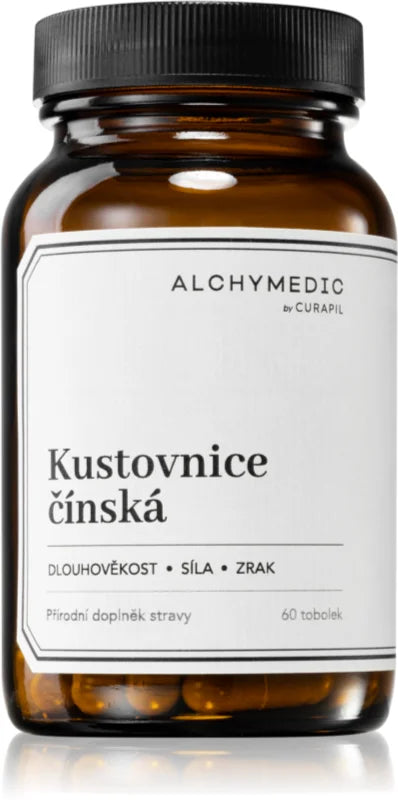 Alchymedic Chinese Kustovnice body detox support 60 capsules