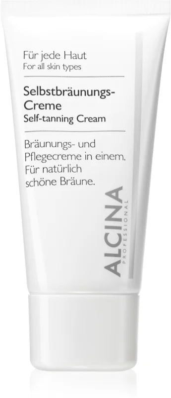 Alcina For All Skin Types self-tanning cream 50 ml