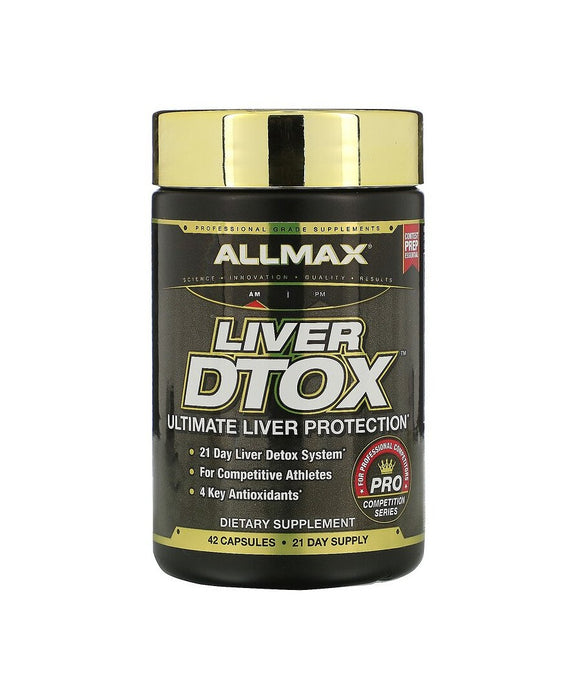 ALLMax Nutrition Liver DTox 42 Capsules