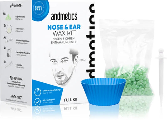 andmetics Wax Kit Nose & Ear for men