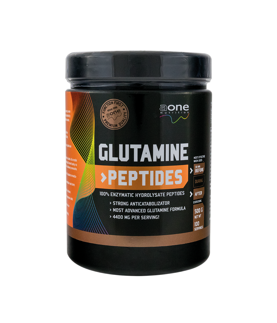 AONE NUTRITION - GLUTAMINE PEPTIDES 500 CAPSULES