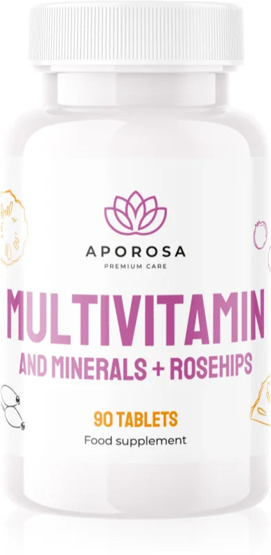 Aporosa Multivitamin + echinacea + rose hips 90 tablets