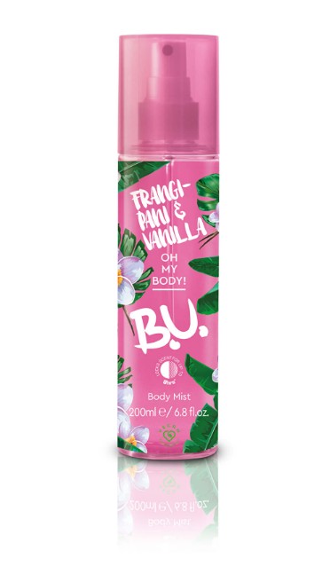 B.U. Frangipani & Vanilla Body Mist 200 ml