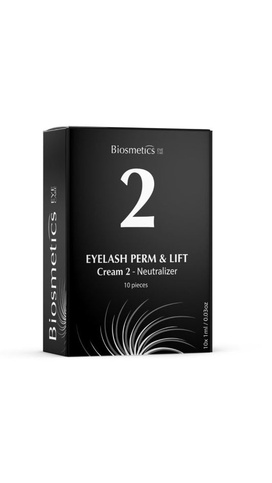 BIOSMETICS Eyelash Perm & Lift Cream 2 - Neutralizer 10 pcs x 1 ml