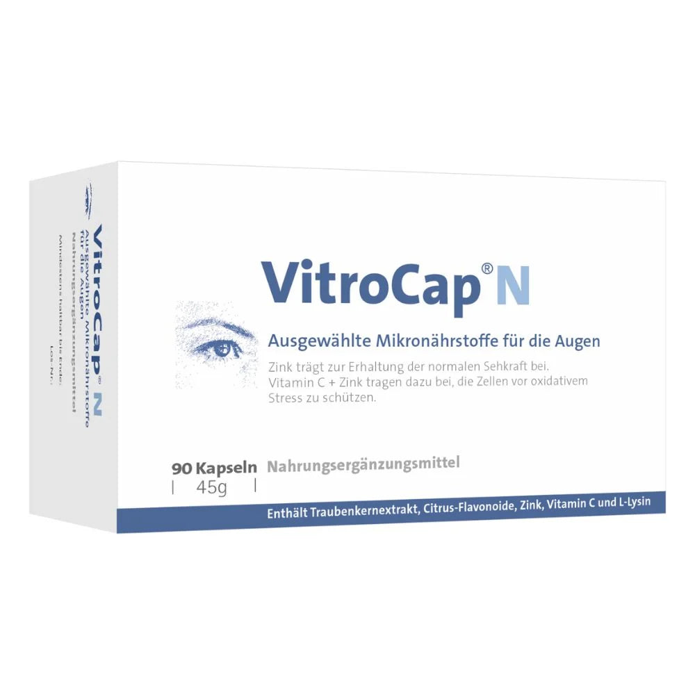 VitroCap N, for vitreous eye degeneration treatment