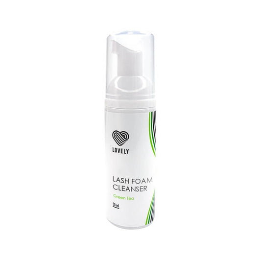 LOVELY Lash Foam Cleanser green tea, 50 ml