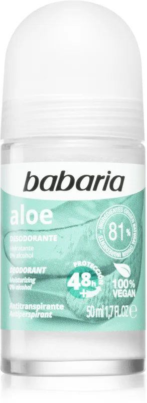 Babaria Deodorant Aloe antiperspirant roll-on