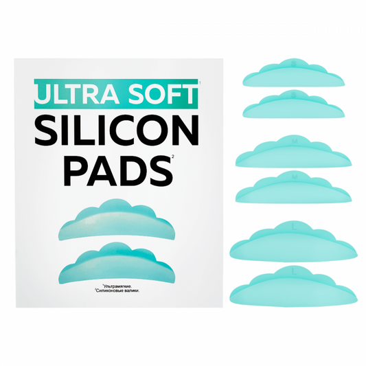 INNOVATOR COSMETICS set of silicone pads ULTRA SOFT S, M, L, 3 pairs