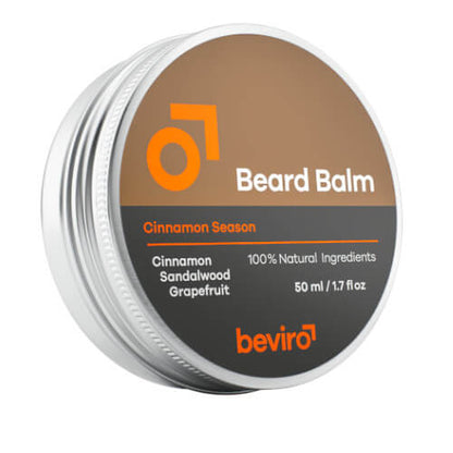 beviro Beard Balm grapefruit, cinnamon and sandalwood 50 ml