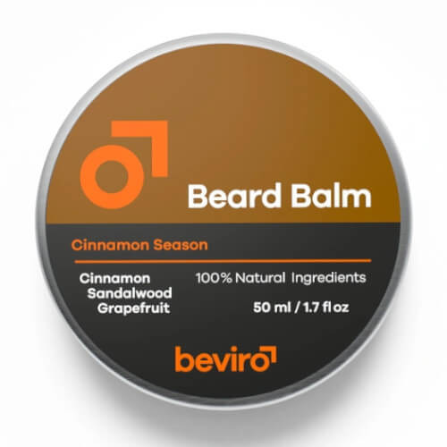 beviro Beard Balm grapefruit, cinnamon and sandalwood 50 ml