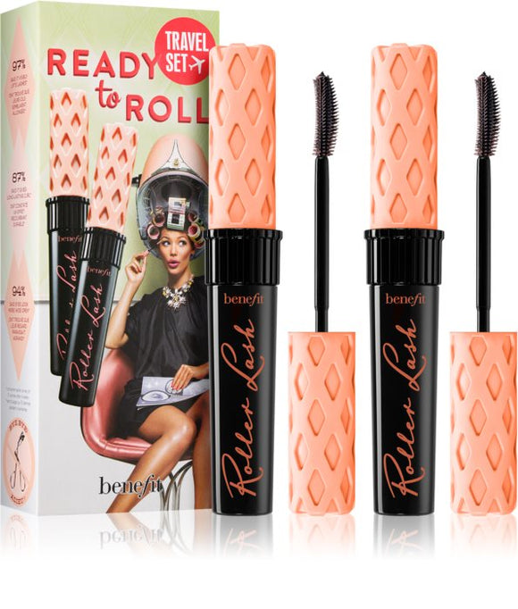 Benefit Ready To Roll Travel set Roller Lash Super Curling & Lifting Mascara 2x8,5 g