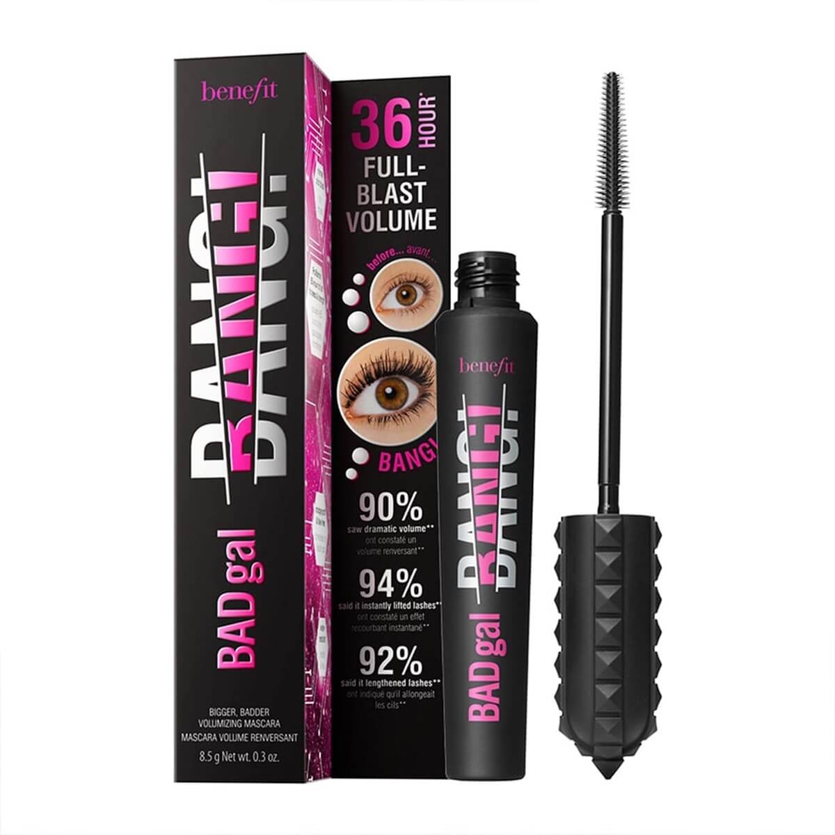 Benefit Bad gal Bang Volumizing Mascara Black 8.5 g