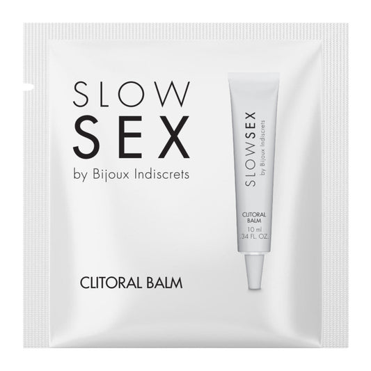 Bijoux Indiscrets Slow Sex Clitoral Balm 2ml - 3 sachets