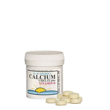 Dr. Gruber Calcium Chelate plus Vitamin D 90 Tablets