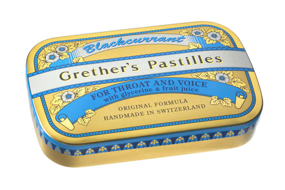 Grether's Pastilles Blackcurrant 60 g
