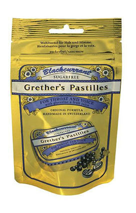 Grether's Pastilles Blackcurrant Sugar Free 100 g
