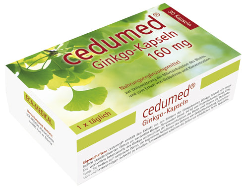 Cedumed Ginkgo 160 mg 30 Capsules