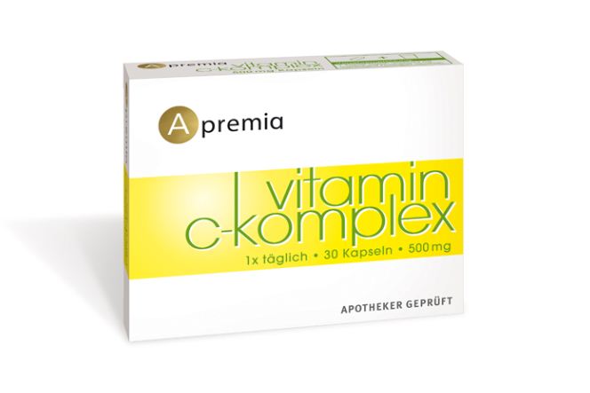 Apremia Vitamin C Complex 500mg 30 capsules