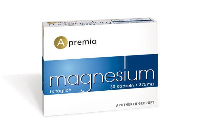 Apremia Magnesium 375mg 30 capsules